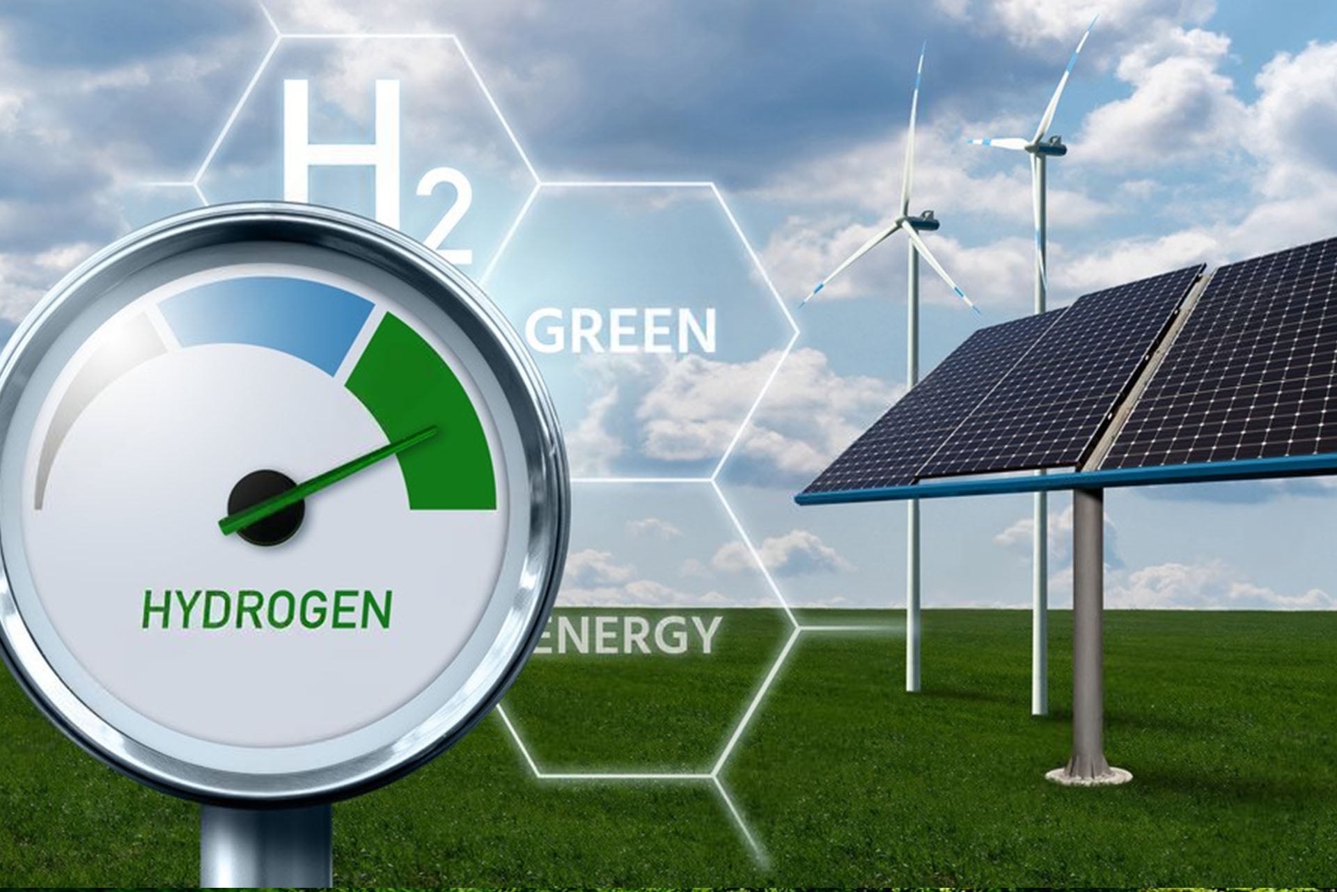 Electrólisis alcalina industrial para producción continua de hidrógeno verde