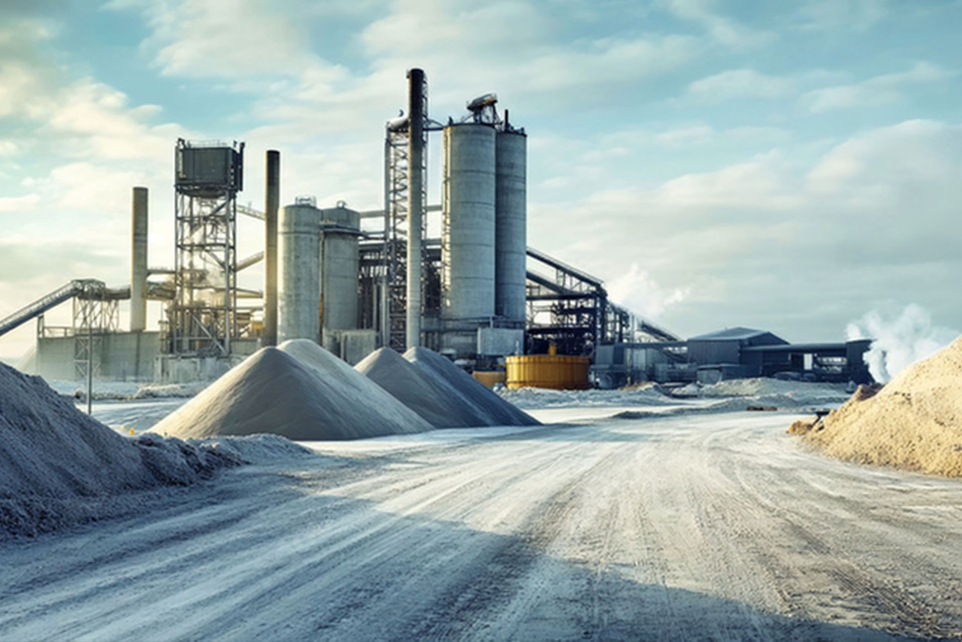 Planta cementera en operación: el origen industrial de Knergy