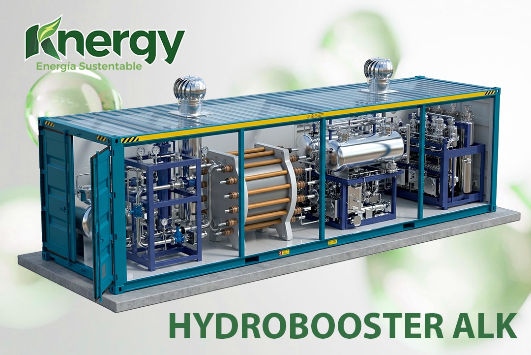 Hydrobooster ALK · electrolizador alcalino Knergy